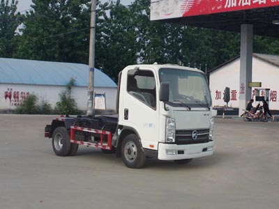 國(guó)五凱馬車廂可卸式垃圾車